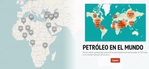 infografía del petroleo en el mundo