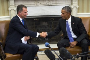 ENCUENTRO DEL REY FELIPE DE ESPAÑA CON PRESIDENTE BARACK OBAMA