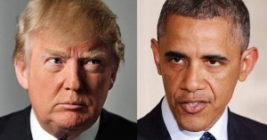 Donal Trump vs Barak Obama