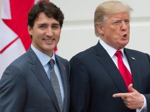 Trudeau y Trump